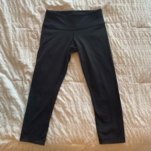 Lululemon Crop Leggings Black Size 4